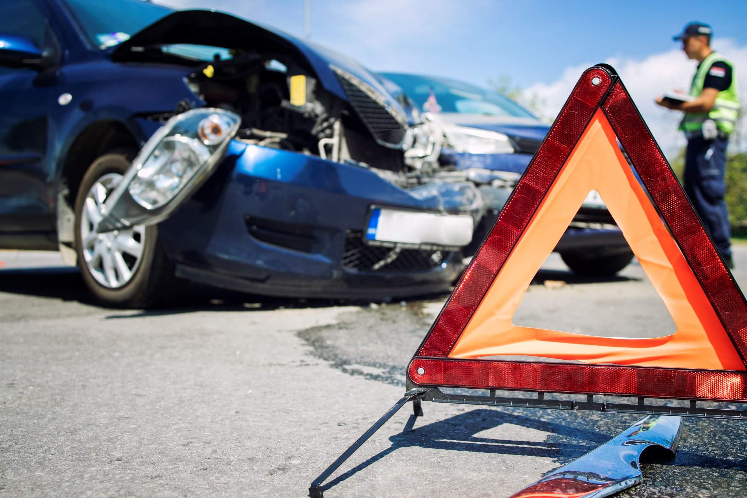 Accidente automovilístico en el proceso de reclamación por lesiones personales